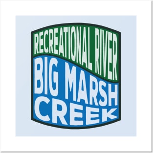 Big Marsh Creek Recreational River wave Posters and Art